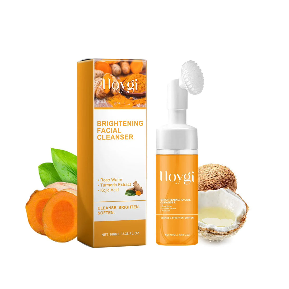 Hoygi brightening facial cleanser