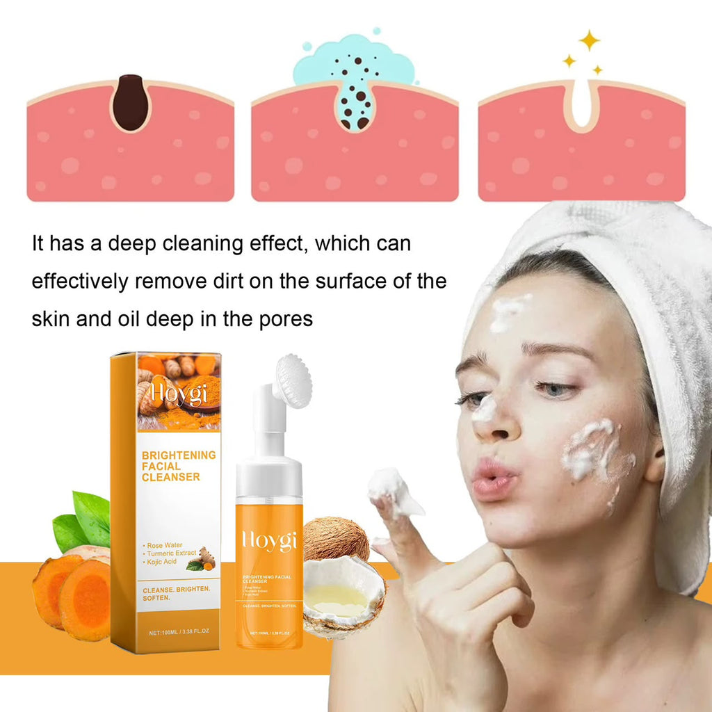 Hoygi brightening facial cleanser