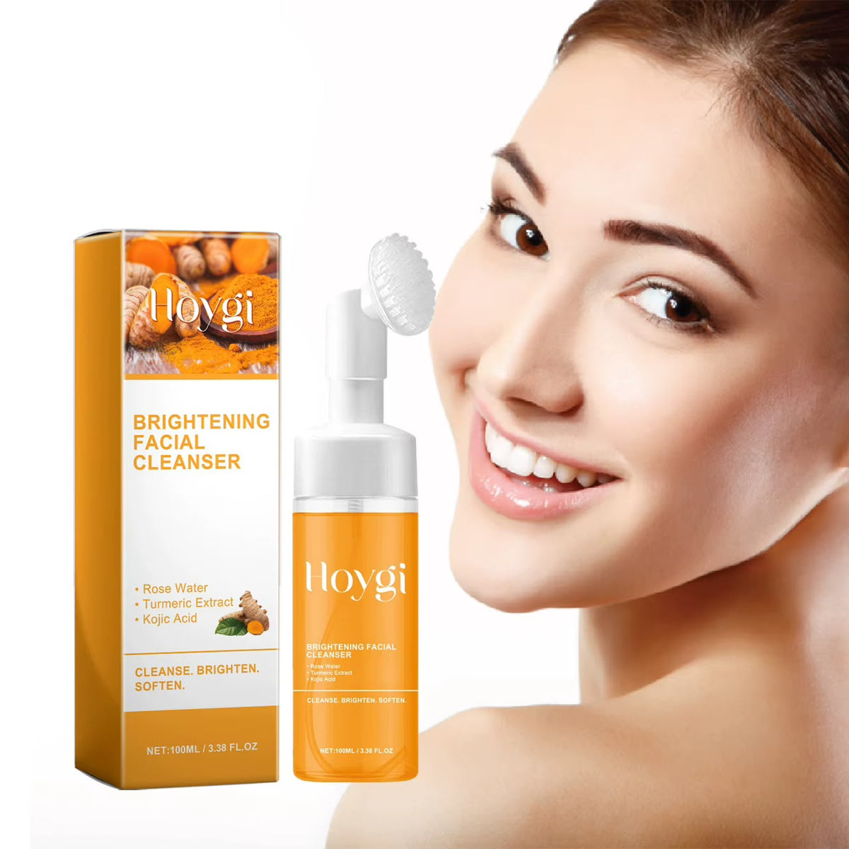 Hoygi brightening facial cleanser