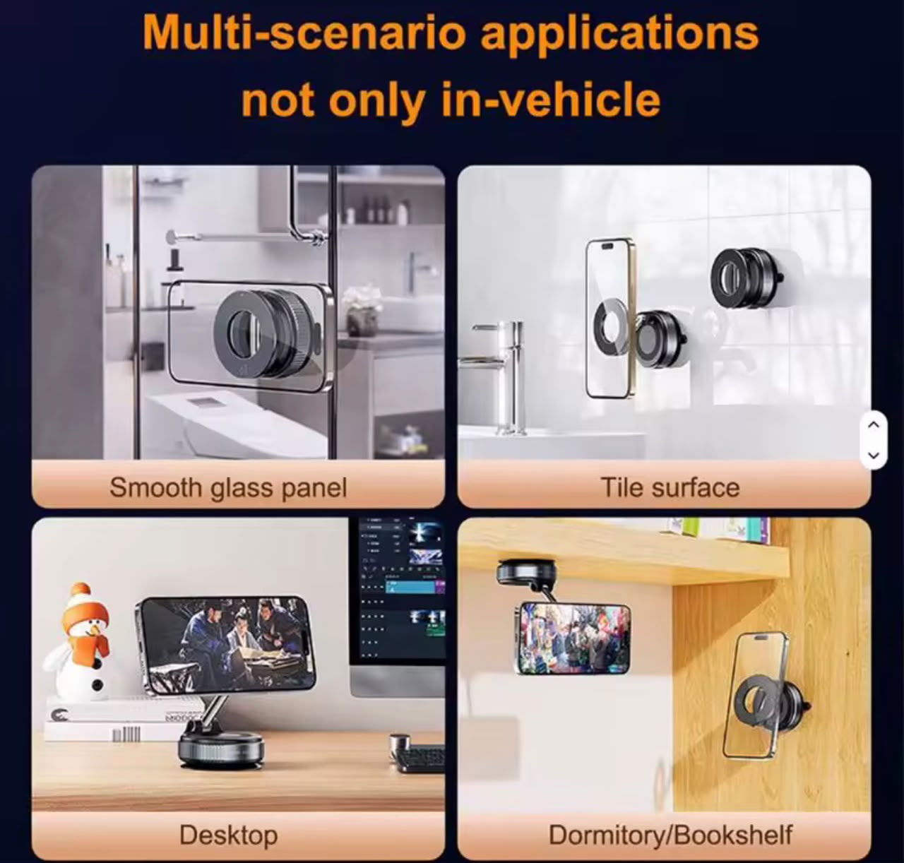 MagGrip™️ Vacuum Magnetic Phone Mount
